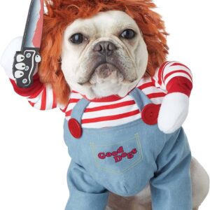 cute chucky costume for smaller dogs